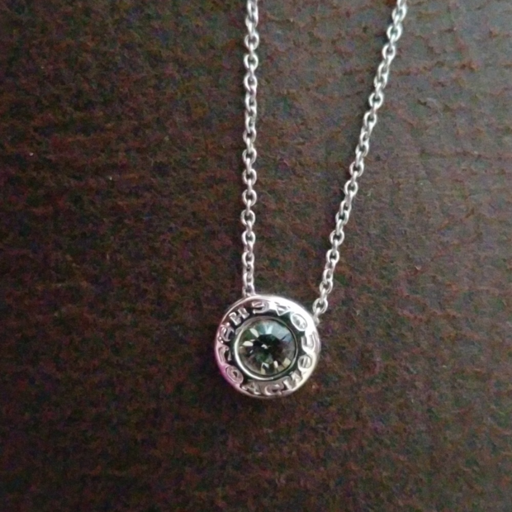 Coach 18in necklace